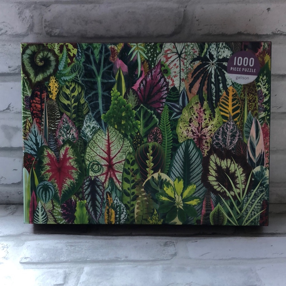 Galison HOUSEPLANT JUNGLE 1000 piece puzzle NEW